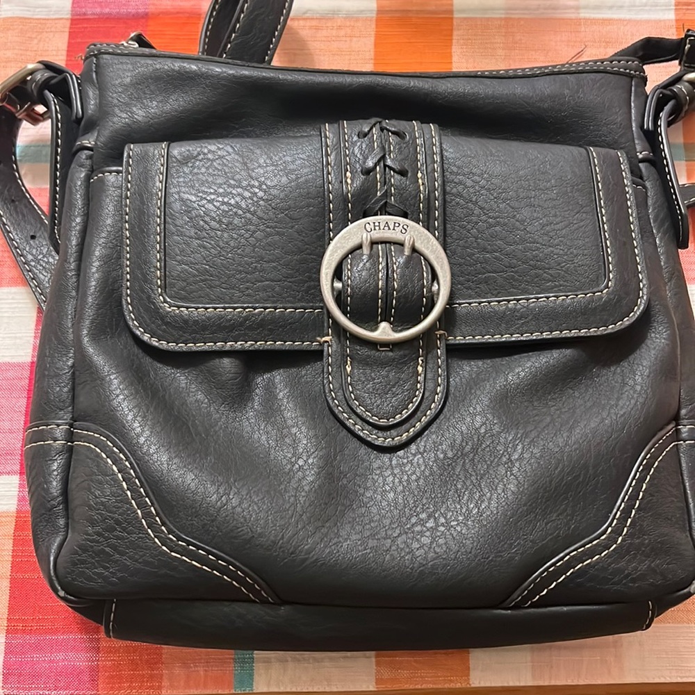 Black crossbody bag